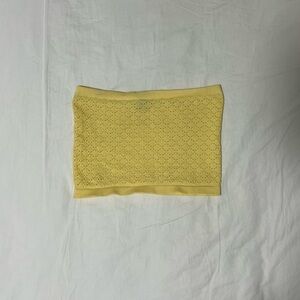 Forever 21 yellow tube top